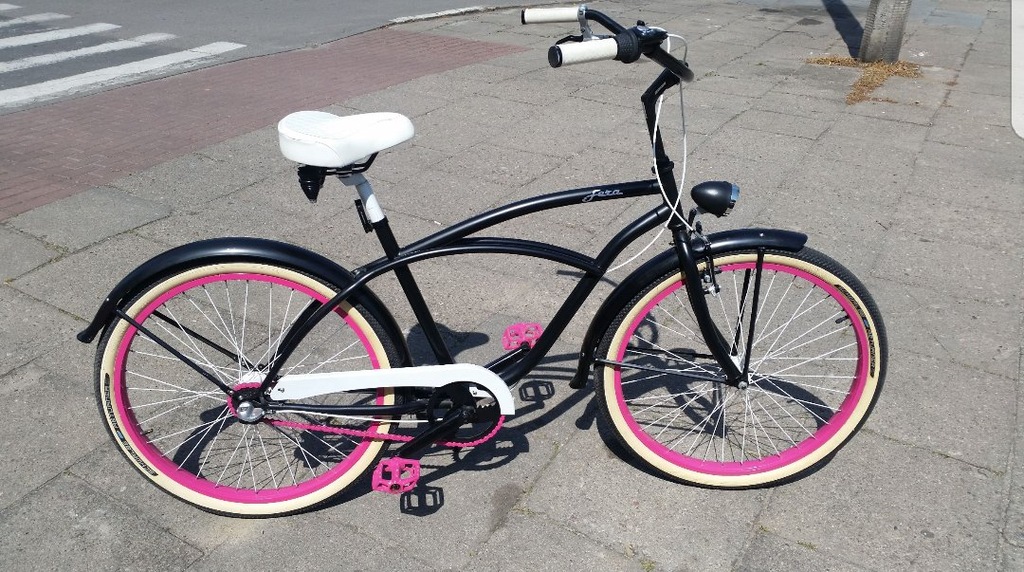 Piękny damski rower typu cruiser firmy fera !!! 7255131063 oficjalne archiwum Allegro