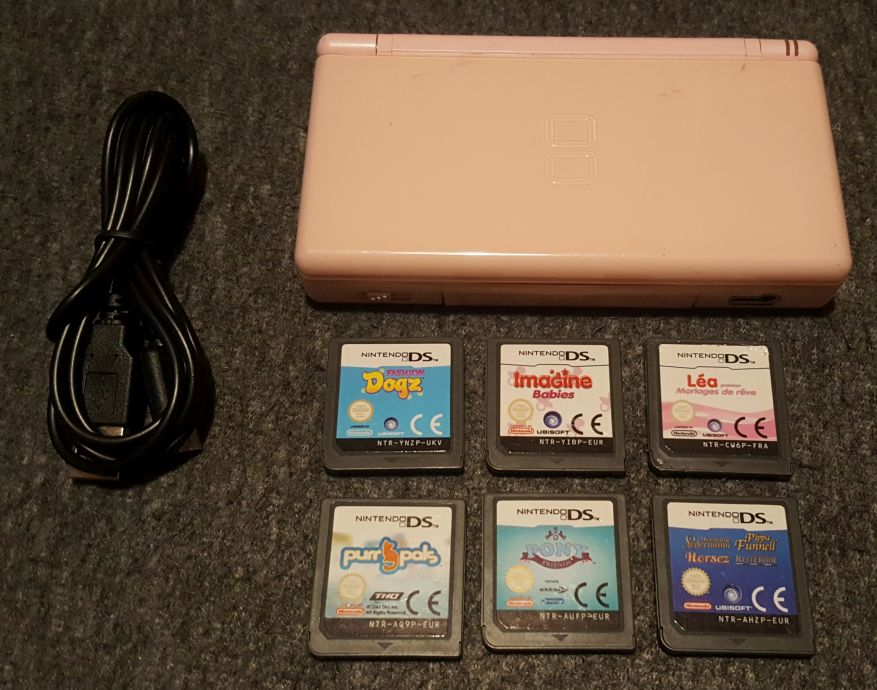 Konsola #3 -  Nintendo DS Lite - Różowa