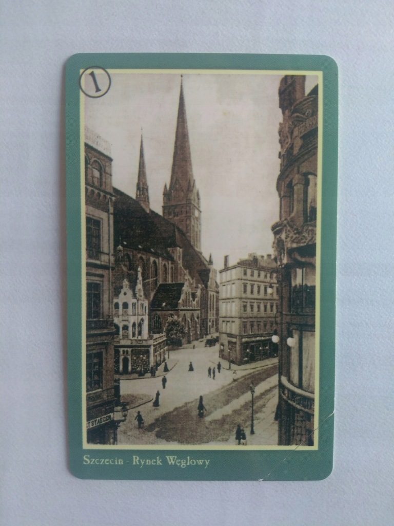 KT 1125 Szczecin - Rynek Węglowy. Doklejony róg