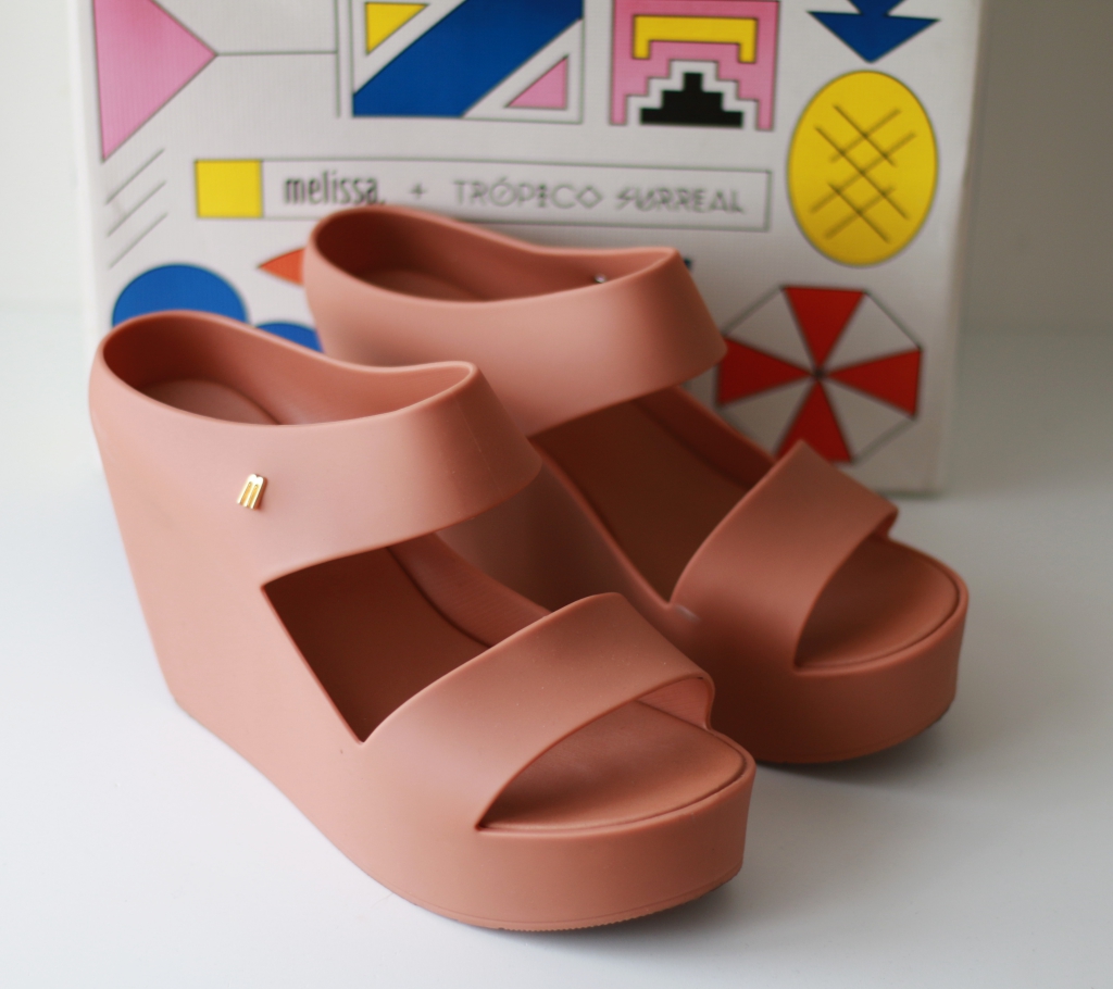 melissa creatives wedge laczki koturny melisy guma