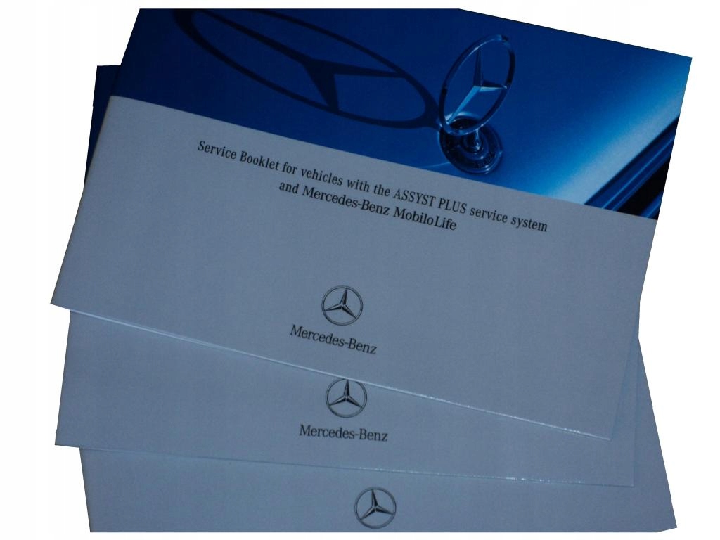 Książka Serwisowa Mercedes Oryginał - 7388346803 - Oficjalne Archiwum Allegro
