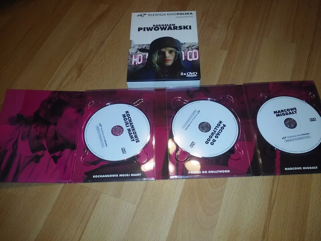 Radosław Piwowarski 3 DVD Unikat Marcowe Migdały