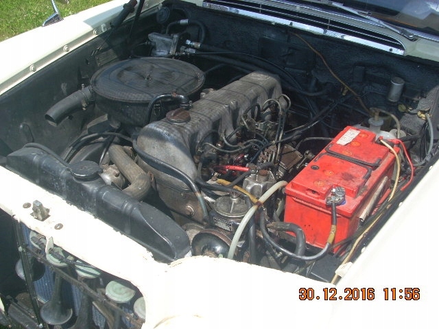 Mercedes W108, W111 - silnik 3,0 diesel