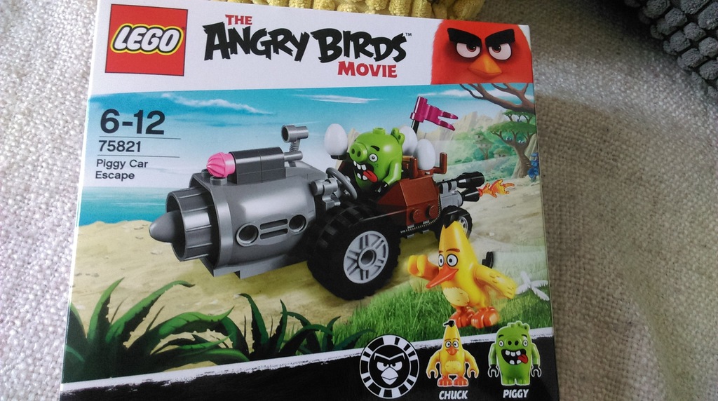 LEGO ANGRY BIRDS 75821 UCIECZKA  ŚWINEK