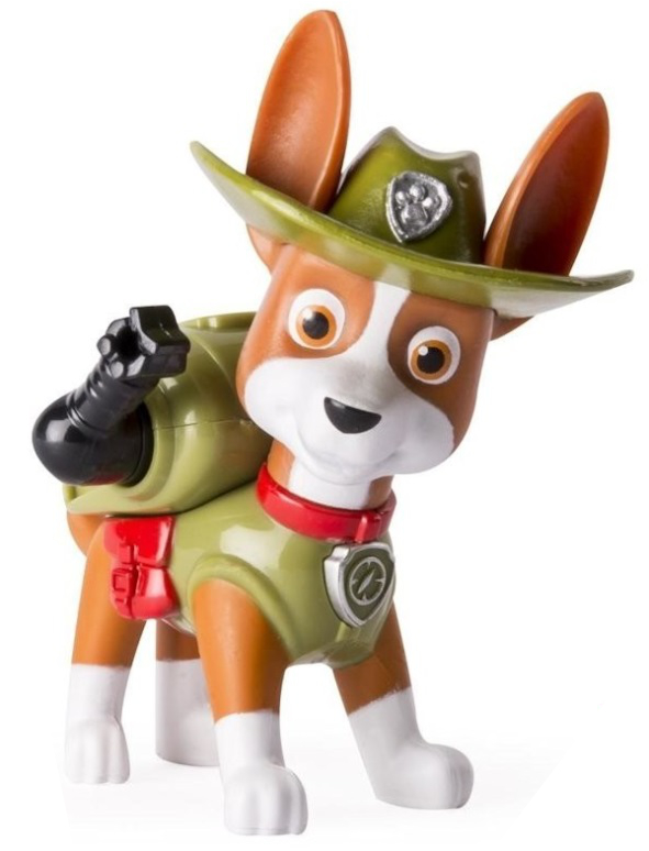 PSI PATROL FIGURKA AKCJI TRACKER + ODZNAKA JUNGLE 