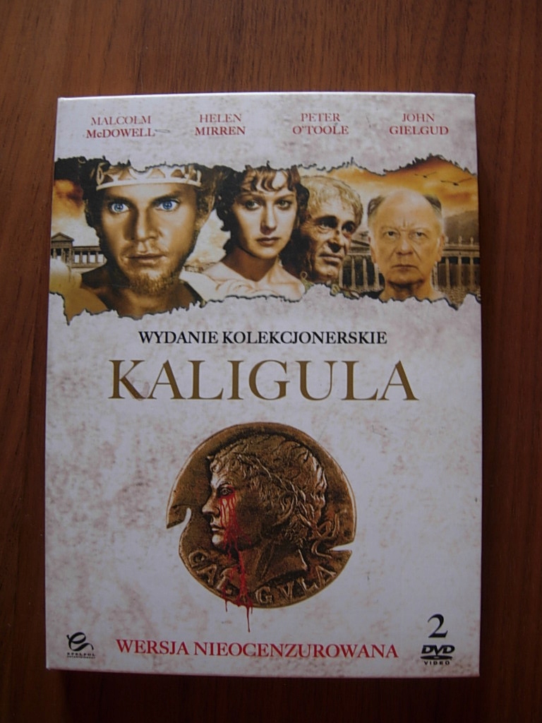 KALIGULA wersja nieocenzurowana (2xDVD) Tinto Bras - 7621098540 - oficjalne  archiwum Allegro