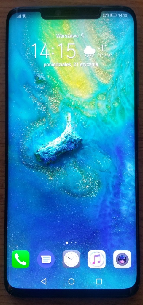 Huawei Mate 20 Pro Dual SIM LYA-BLUE Ekran BOE