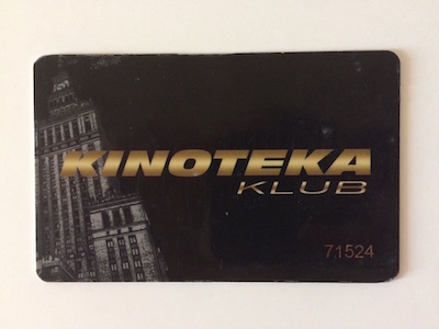 Karta Kinoteki, Warszawa, Kinoteka, PÓŁDARMO