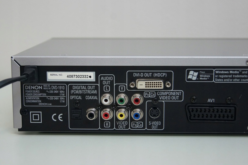 Odtwarzacz DVD Denon DVD1910 OKAZJA !!! 7693657752 oficjalne