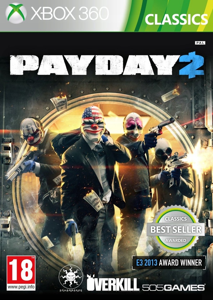 Payday 2 Uzywana Xbox 360 7597985895 Oficjalne Archiwum Allegro