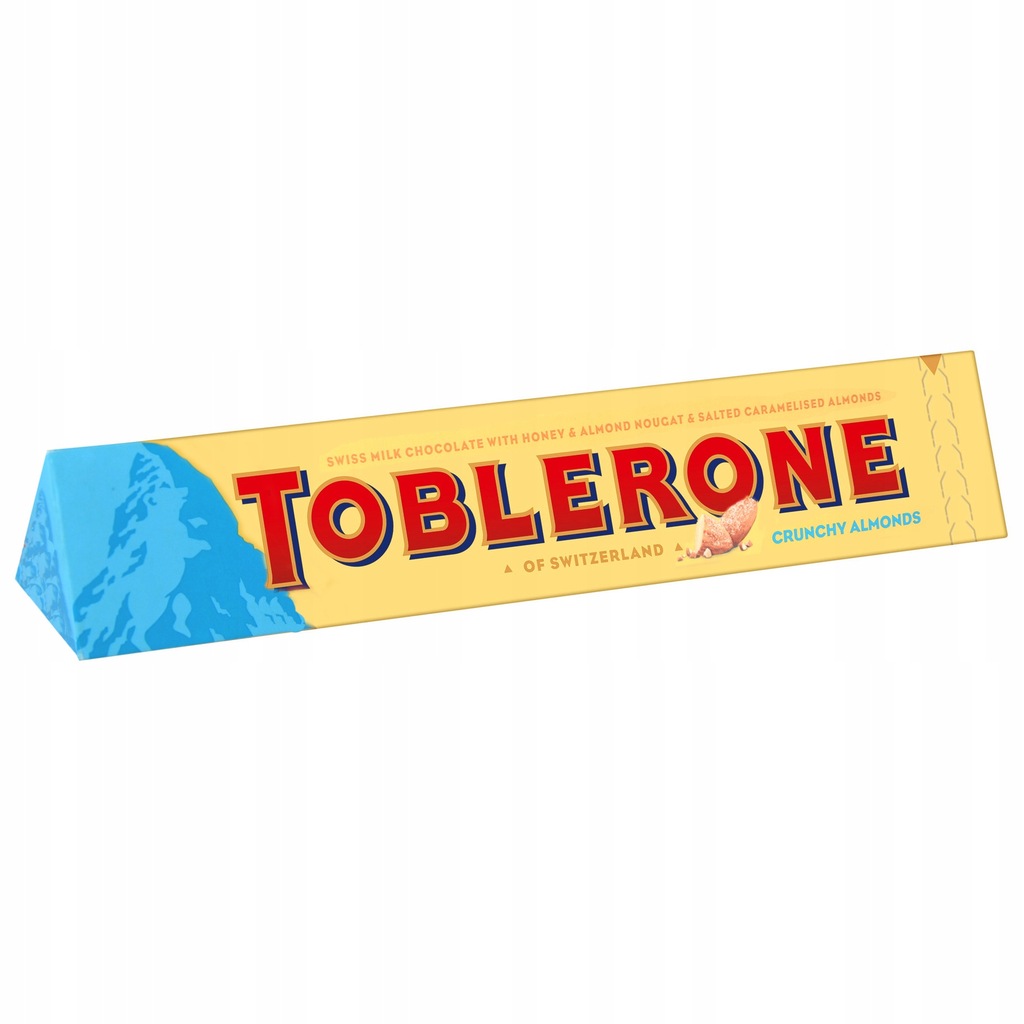 Toblerone Crunchy Almonds z solonymi karmelizowany