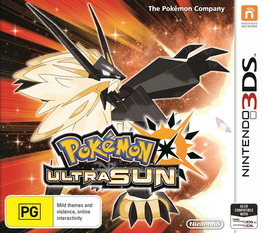 POKEMON ULTRA SUN NINTENDO 3DS / SKLEP / 2DS / XL