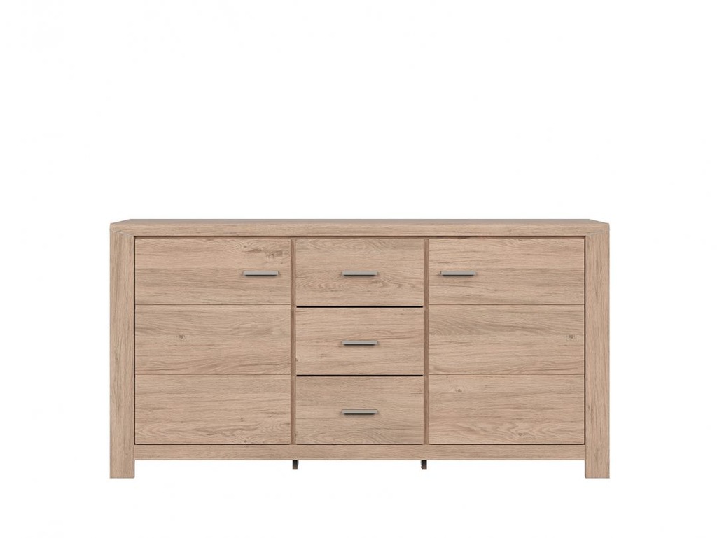 Komoda 167 cm Luttich KOM2D3S/9/17I do salonu BRW