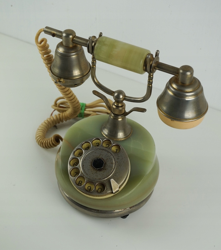 Piękny stary telefon ONYKS z Włoch