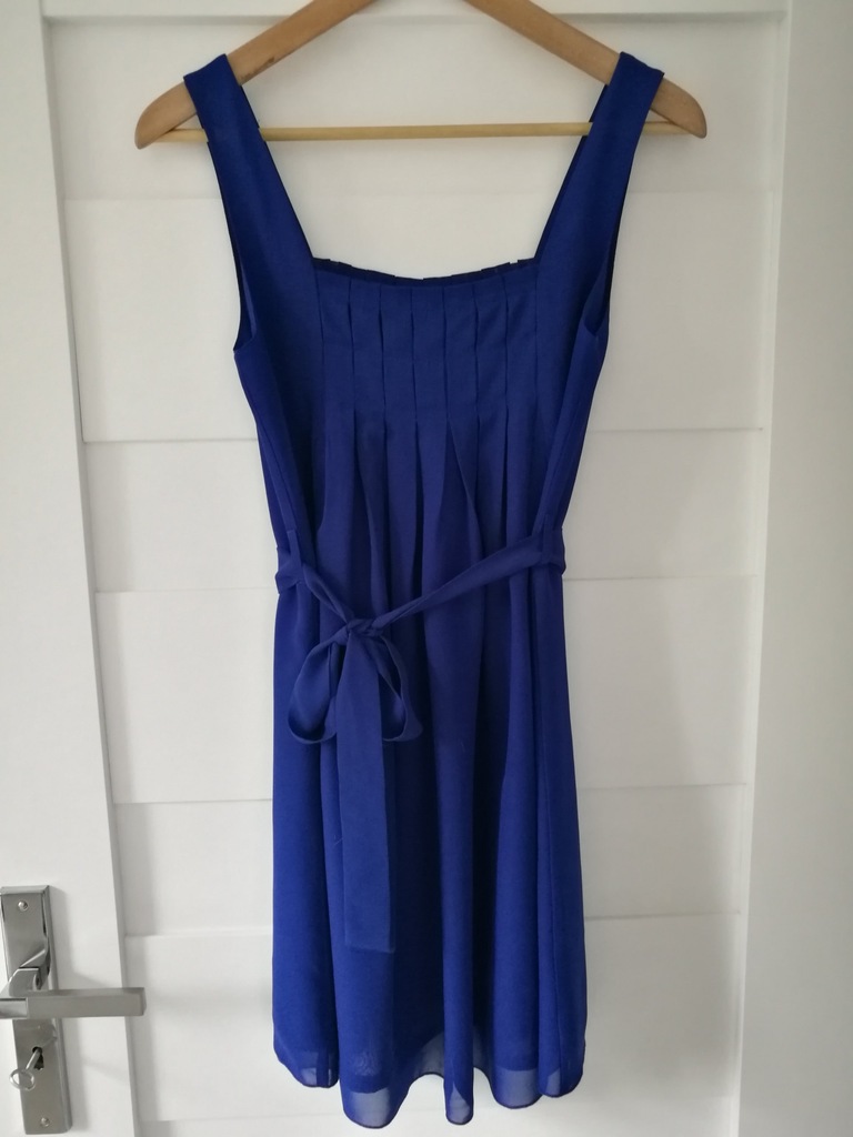 TOPSHOP sukienka mini niebieska