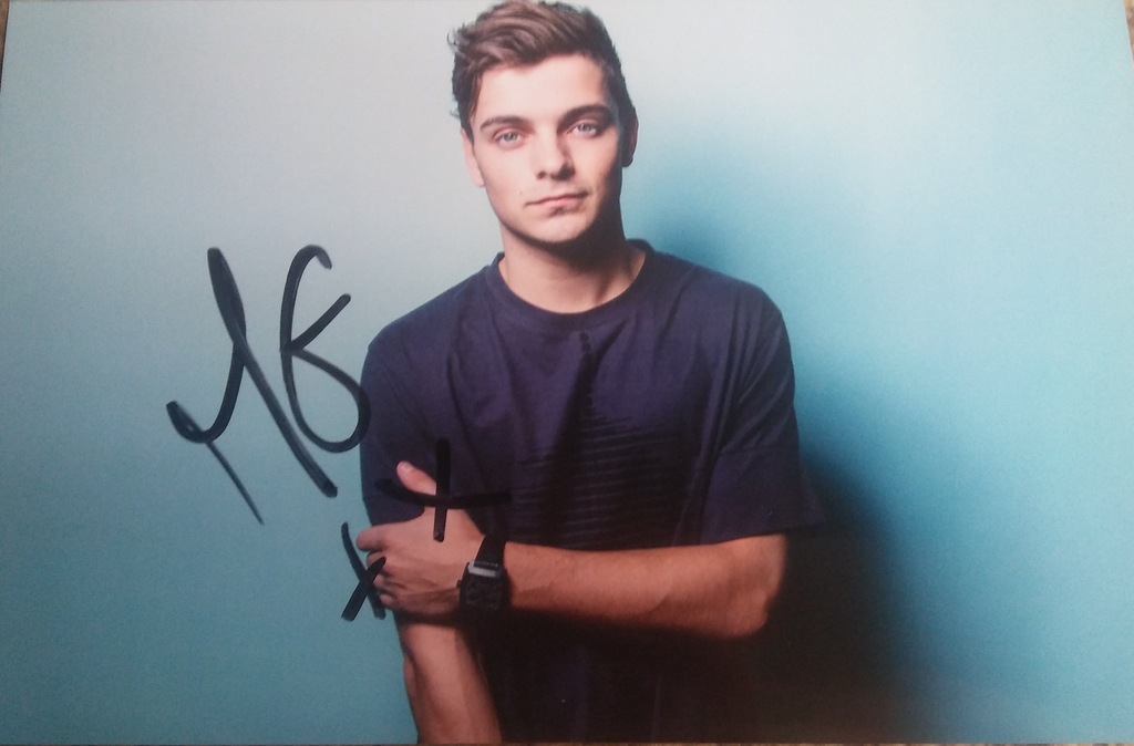MARTIN GARRIX - zdjęcie z autografem