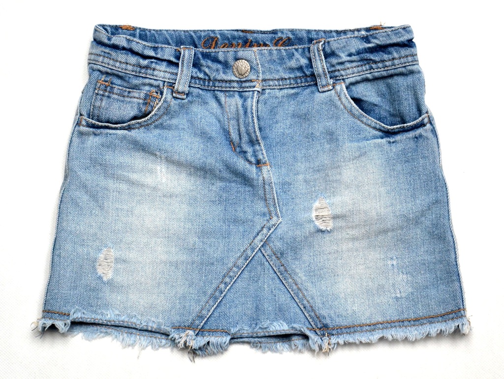 D* Modna spódniczka jeansowa Denim 122 ideał