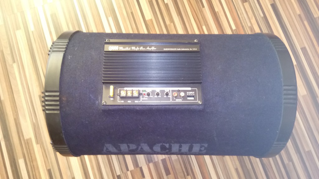 Tuba aktywna APACHE BOSCHMANN Q9000 400W