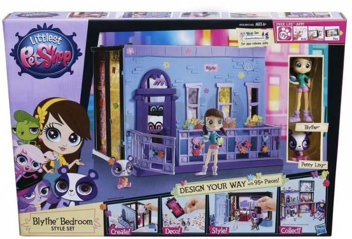 Littlest Pet Shop DOMEK POKÓJ BLYTHE LPS SKUTER