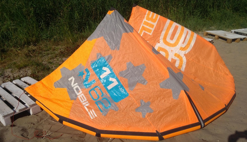 Kite Nobile N62 11m 2011 super stan + p. nowy bar