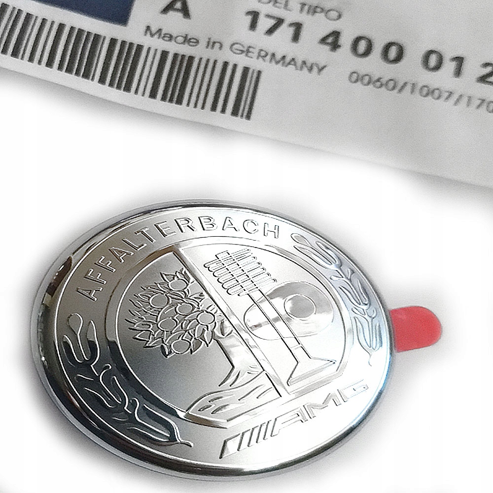 EMBLEMAT ZNACZEK MERCEDES AMG 57mm KIEROWNICA MENU