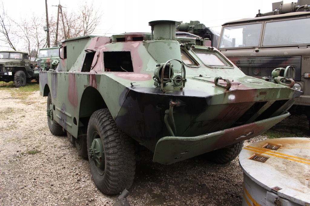 Pojazd opancerzony BRDM 2 ZDEMILITARYZOWANY