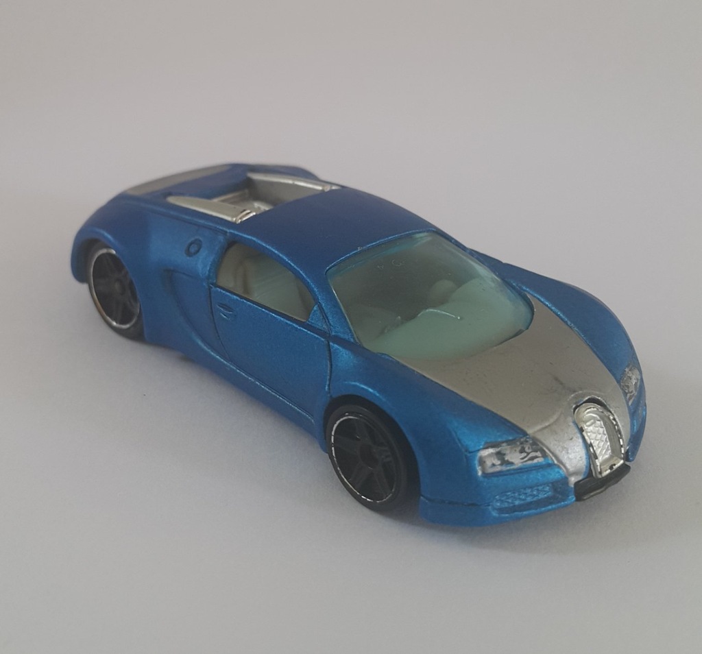 bugatti veyron hot wheels 2002