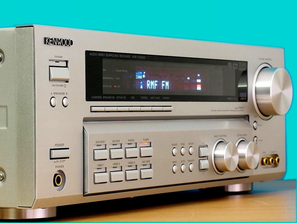 KENWOOD KRF-V7060D PRO-LOGIC RDS DTS LINEAR TRAIT