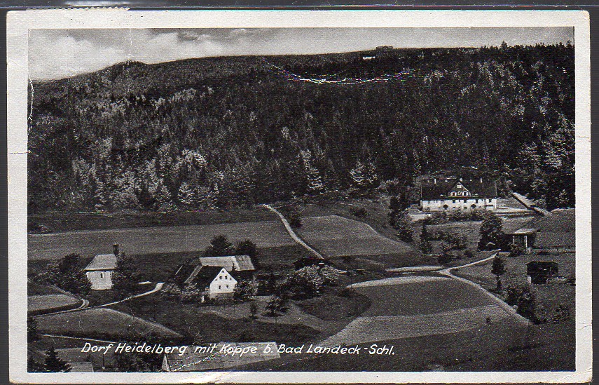 Heidelberg WRZOSÓWKA LĄDEK ZDRÓJ LUTYNIA 1932