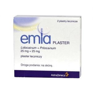Emla Plaster miejscowo znieczulający 2 szt.