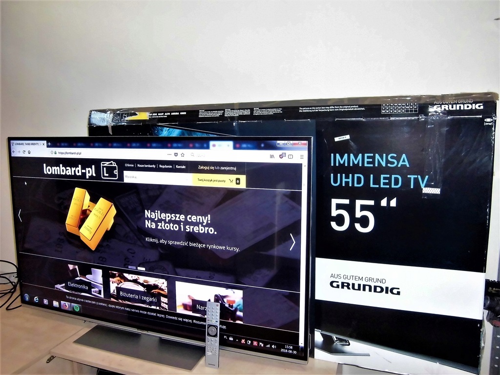Telewizor LED SmartTV Grundig 4K 55VLX8682SP