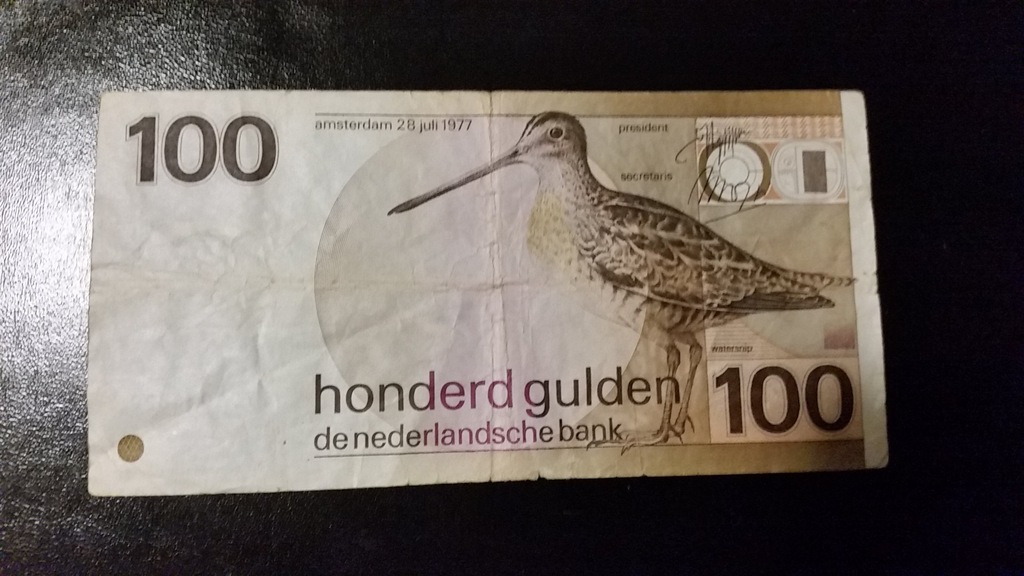 100 guldenów Holandia 