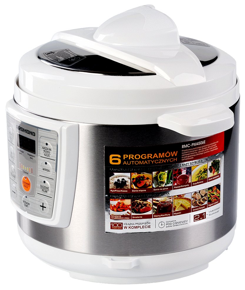 Redmond RMC-PM4506 MULTICOOKER SZYBKOWAR 900W BIAŁ - 7287783443 ...