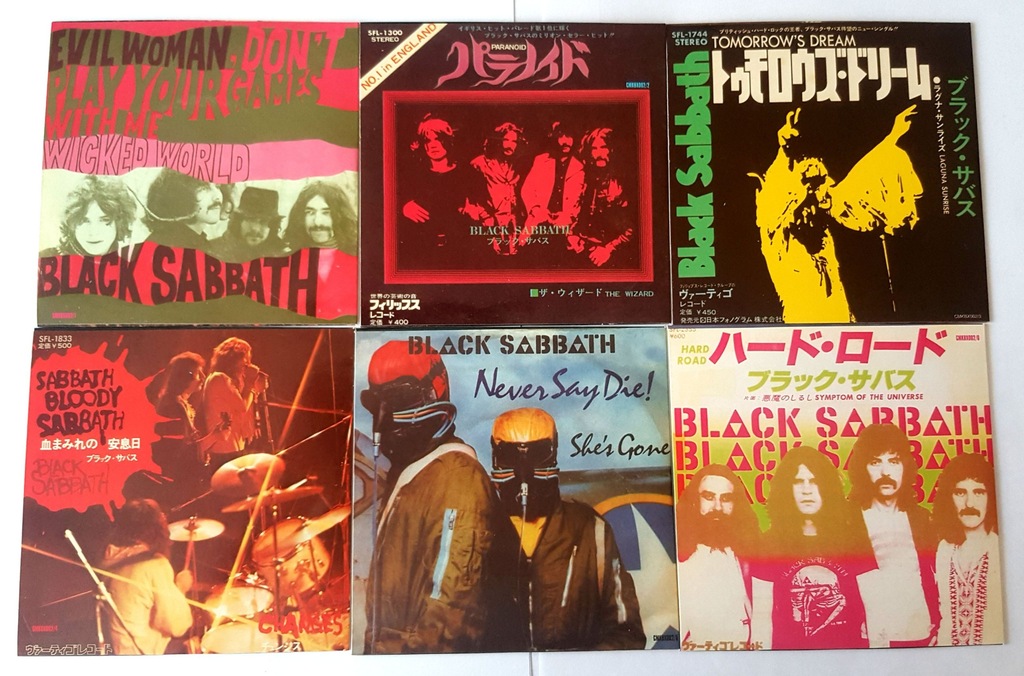 6CD-BOX！ブラック・サバス/THE SINGLES 1970-1978 6CD-BOX！ブラック・サバス/THE SINGLES 1970-1978 Amazon.com