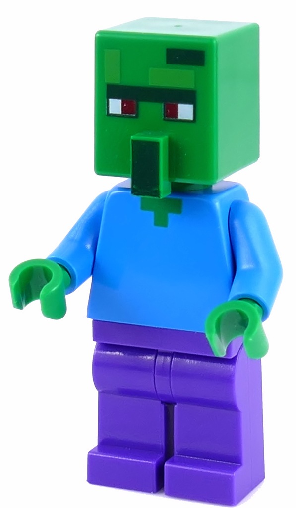 lego minecraft zombie villager