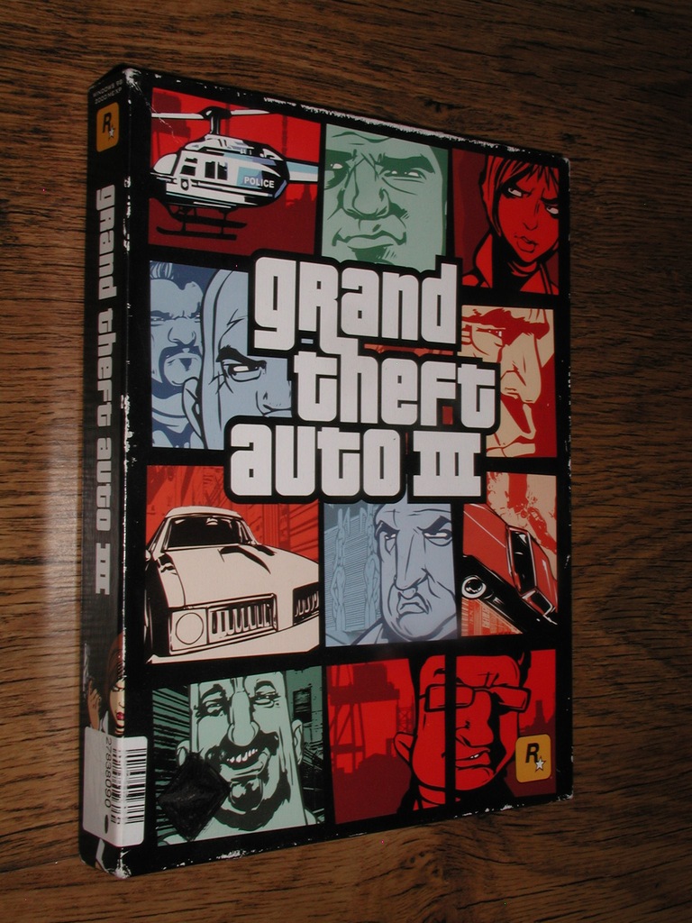 GTA 3 GRAND THEFT AUTO III - PC BIG BOX DE