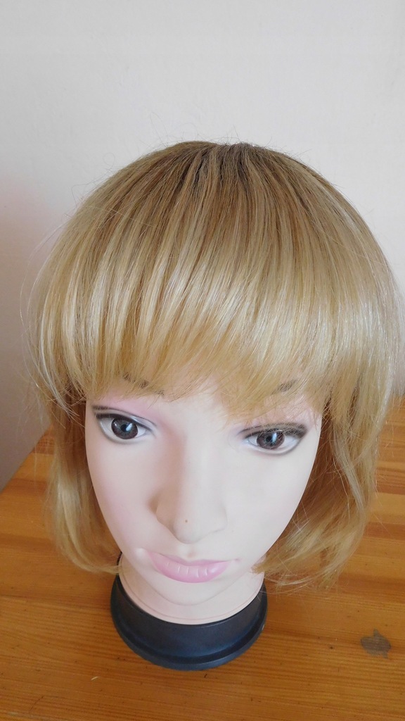 Peruka włosy naturalne blond ,naturalna,sombre