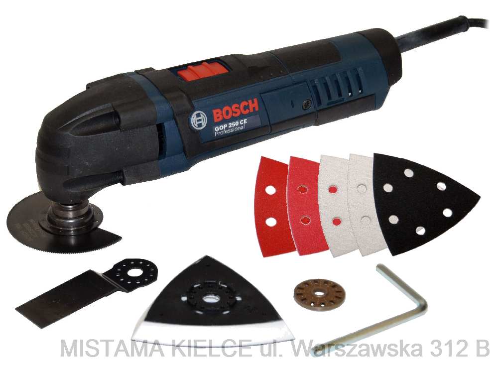 NARZĘDZIE WIELOFUNKCYJNE GOP 250CE BOSCH