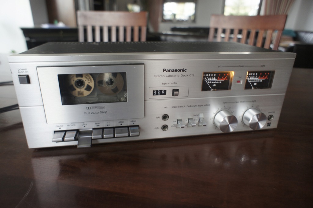 Panasonic VU 619 tape deck VINTAGE 7665181782 oficjalne