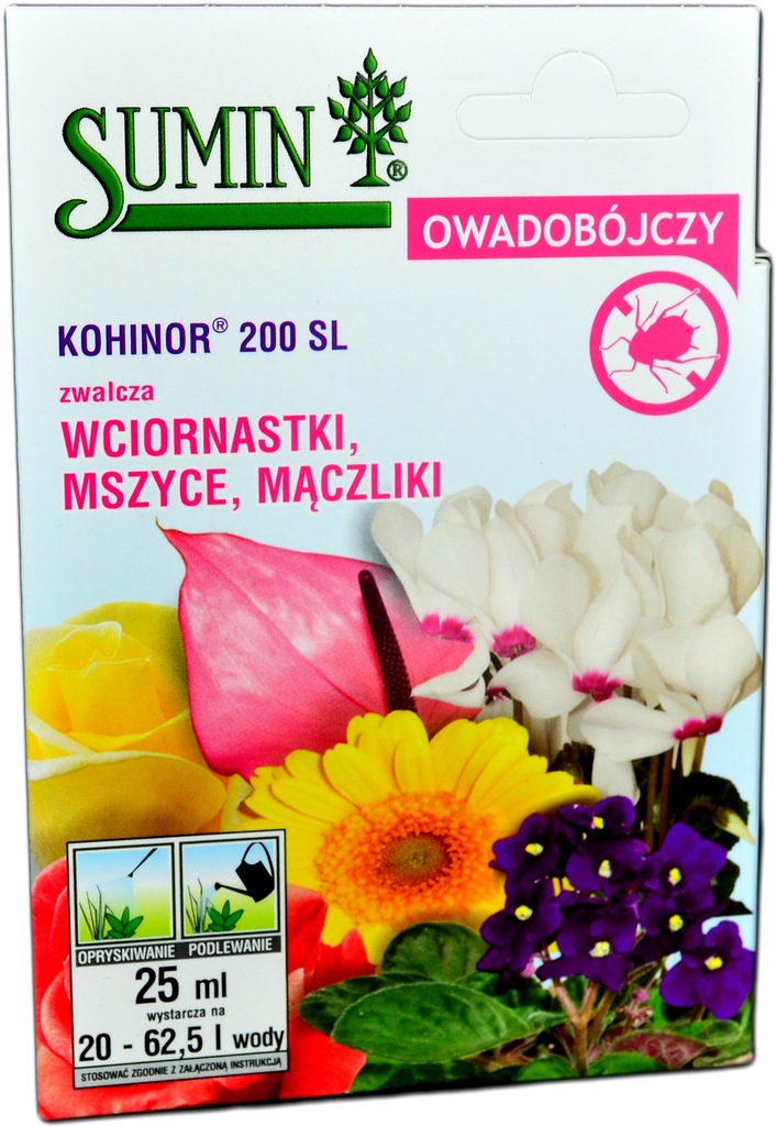 Sumin Kohinor 25ml oprysk na mączlika mszycę larwy