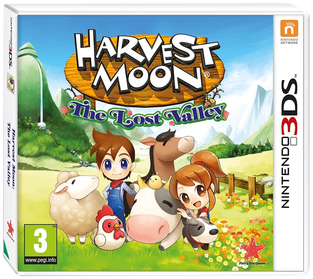 Harvest Moon The Lost Valley Nintendo 3DS Folia
