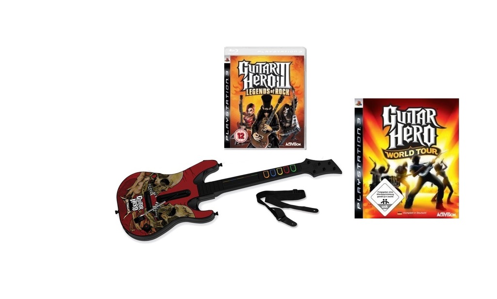 Gitara Guitar Hero Matallica 2 Gry Ps3 Unikat 7088509758 Oficjalne Archiwum Allegro