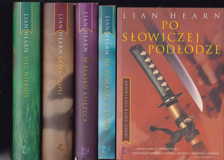 LIAN HEARN x 5 - PO SŁOWICZEJ PODŁODZE
