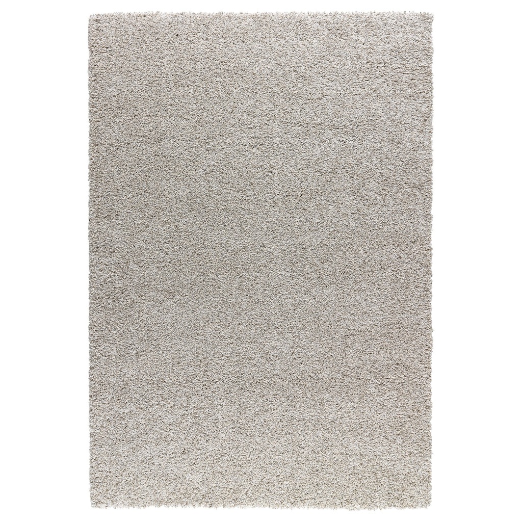 IKEA ALHEDE Dywan z długim włosiem kremowy 133x195