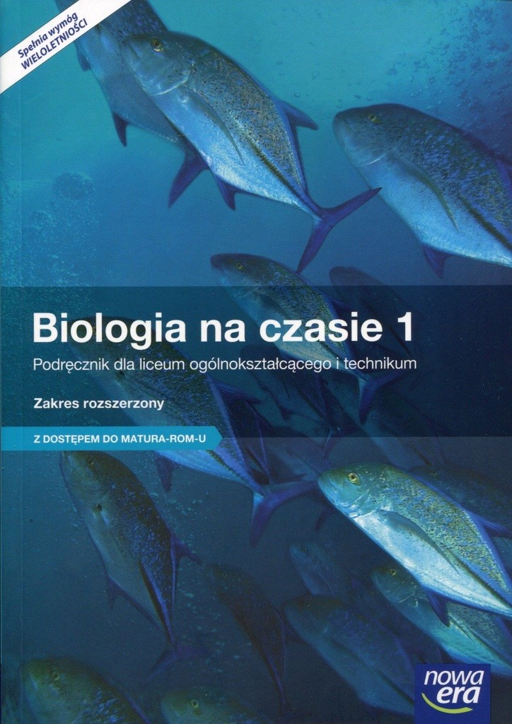 Podręcznik Biologia Klasa 5 Nowa Era Biologia na czasie 1 Podręcznik ZR NOWA ERA - 7458080705 - oficjalne