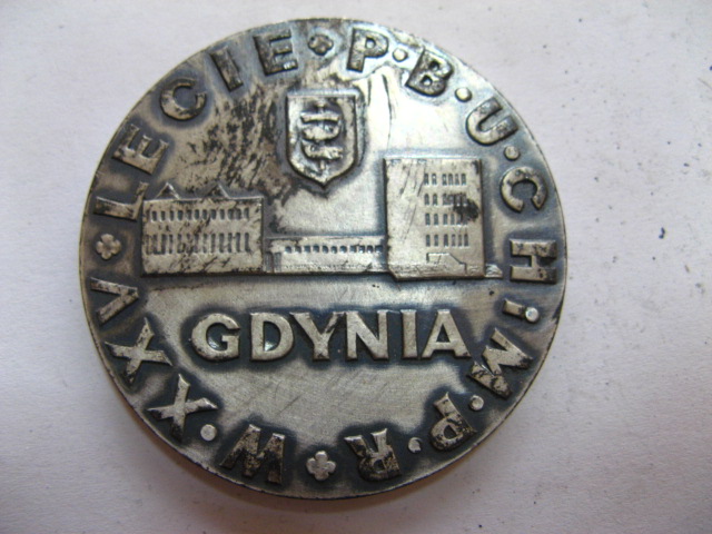 Medal 25 lat Gdynia PBUCH 1977