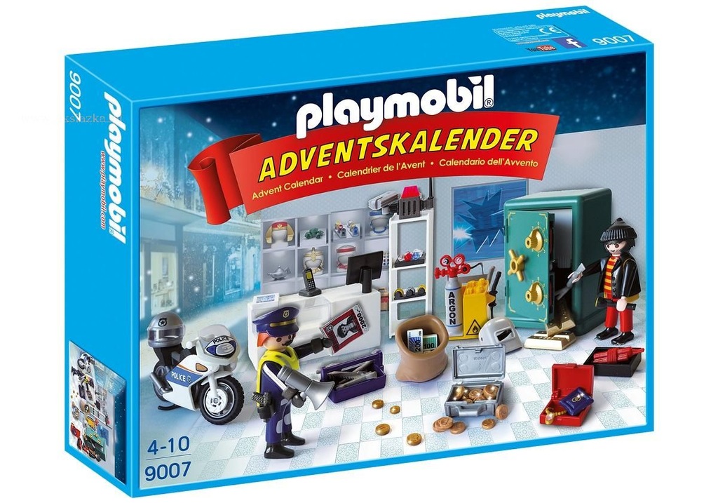 Playmobil 9007 Akcja policyjna w sklepie jubiler.