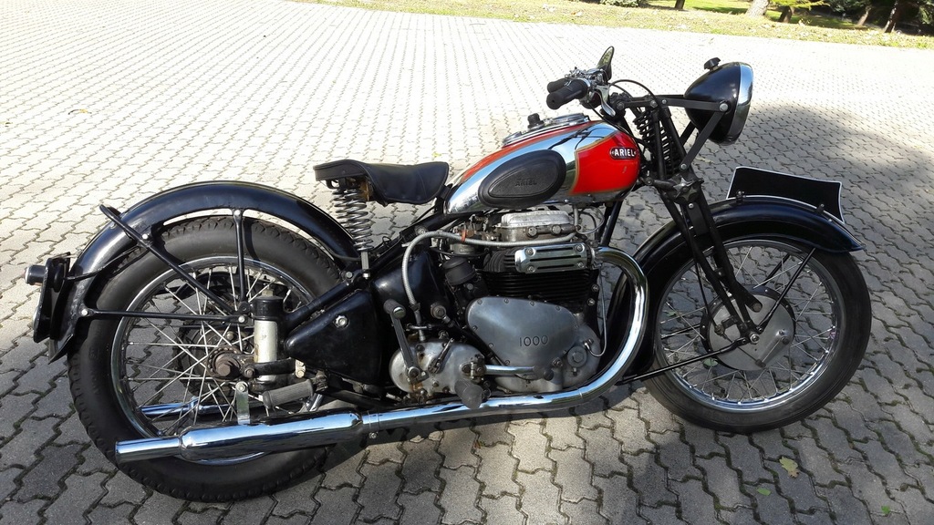 motocykl ARIEL 1000 square four z 1939r.