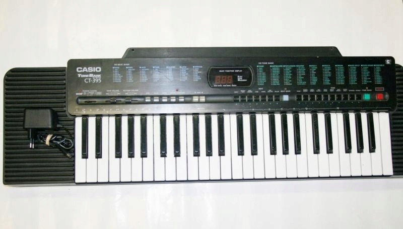 KEYBOARD CASIO CT 395 7577887345 oficjalne archiwum Allegro