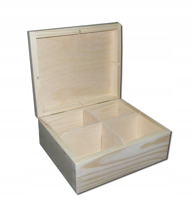 szkatułka pudełko herbaciarka 4 decoupage upominek